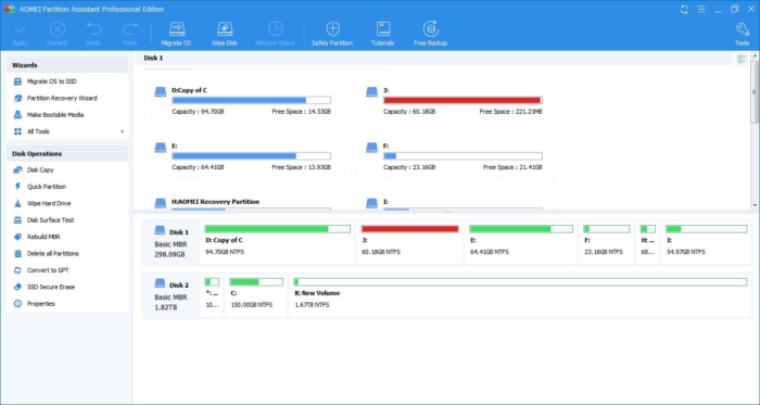 Télécharger Aomei Partition Assistant Avec Crack