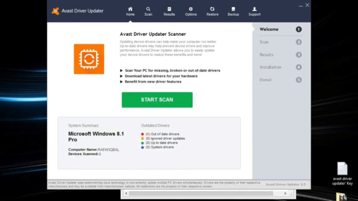 Telecharger Avast Driver Updater Crack Key