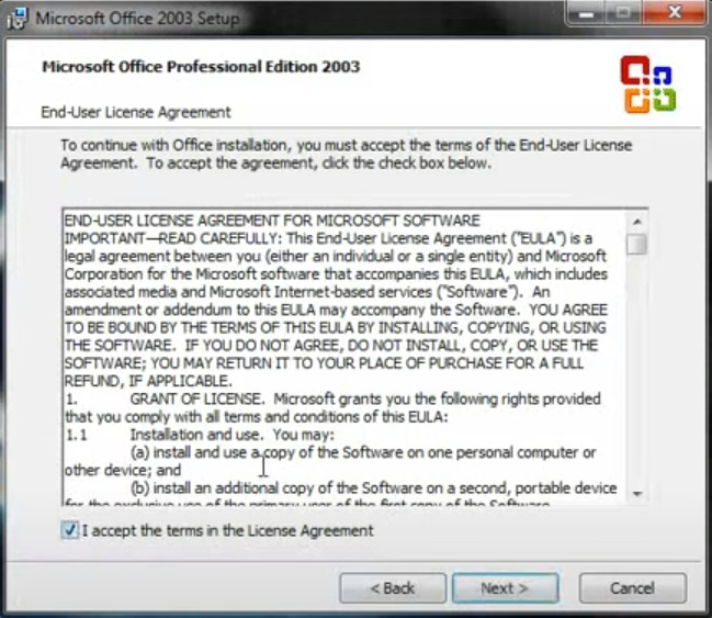 check the Terms of Agreement box